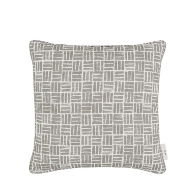 Atlas Clay Printed Cotton Cushion 43cm x 43cm