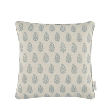 Indira Chambray Printed Cotton Cushion 43cm x 43cm