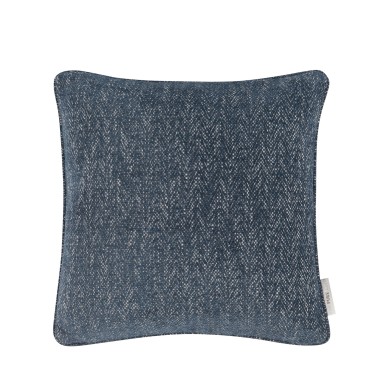 Safara Indigo Woven Cushion 43cm x 43cm