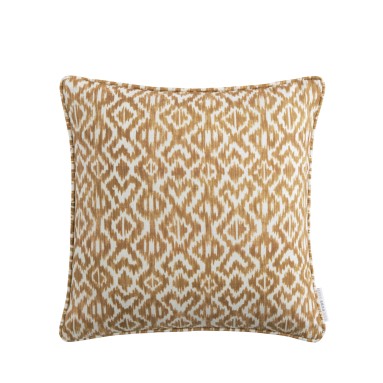 Dari Amber Printed Cotton Cushion 43cm x 43cm