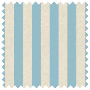Capri Aqua Printed Cotton Fabric