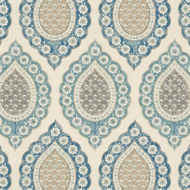 Indienne Lapis Curtains