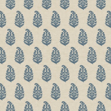 Indira Indigo Roman Blind