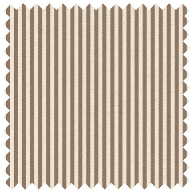 Ischia Cocoa Printed Cotton Fabric