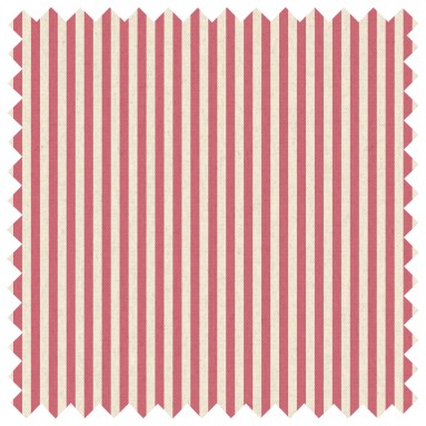 Ischia Cranberry Printed Cotton Fabric