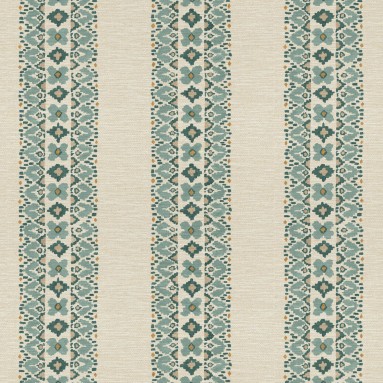 Jalal Teal Roman Blind