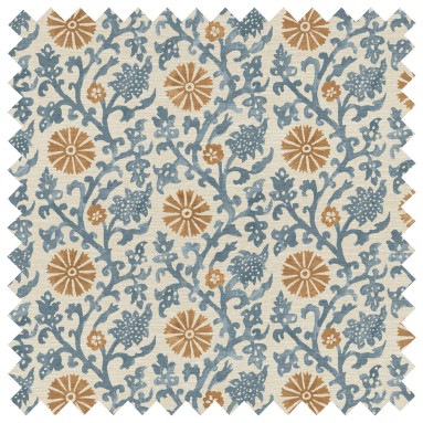Mevlana Ginger Printed Recycled Fabric