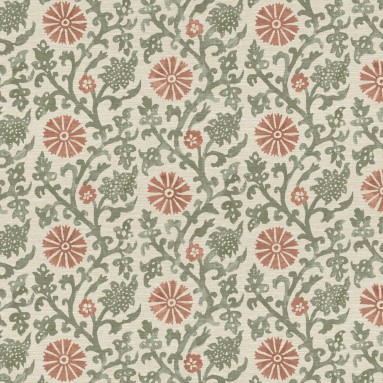 Mevlana Redwood Roman Blind