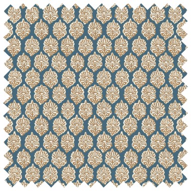 Mudra Almond Printed Cotton Fabric