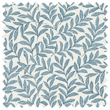 Rasika Blue Printed Cotton Fabric