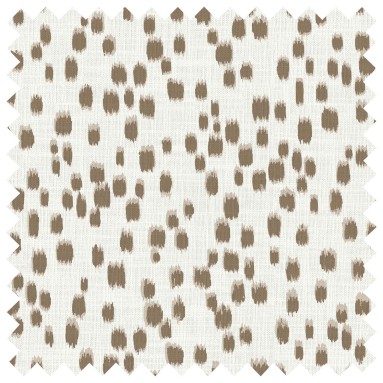 Sima Cocoa Printed Cotton Fabric