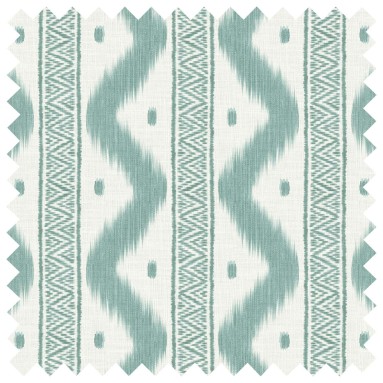 Zena Celadon Printed Cotton Fabric