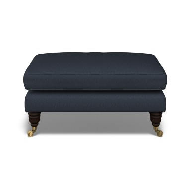 Bliss Footstool Bisa Indigo