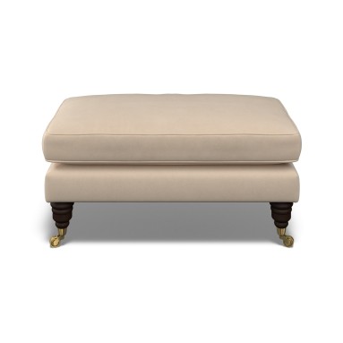 Bliss Footstool Cosmos Linen