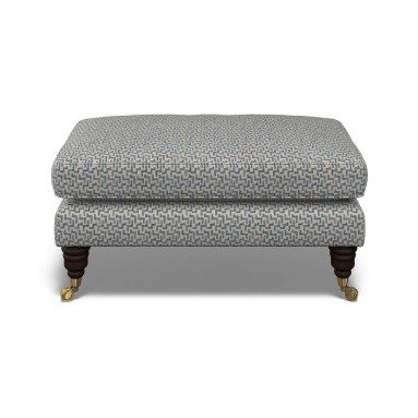 Bliss Footstool Desta Denim