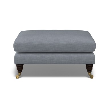 Bliss Footstool Zuri Denim