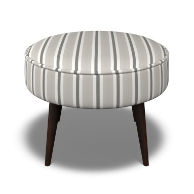 Brancaster Footstool Fayola Smoke