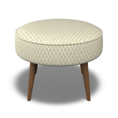 Brancaster Footstool Folia Moss