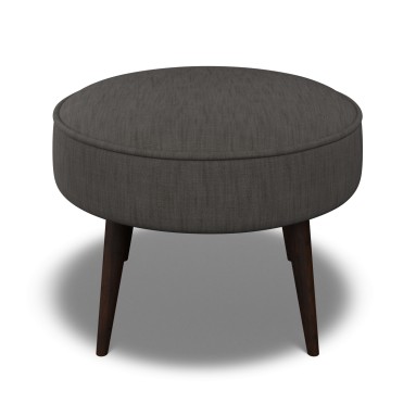 Brancaster Footstool Zuri Graphite