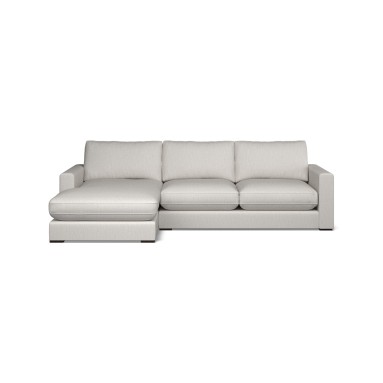 Cloud Chaise Sofa Zuri Flint