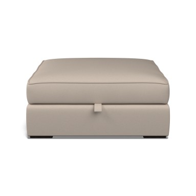 Cloud Storage Footstool Shani Pebble