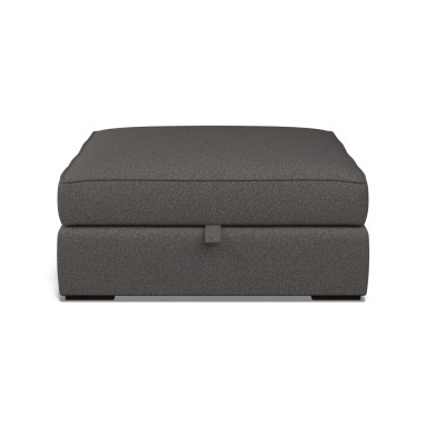 Cloud Storage Footstool Viera Charcoal