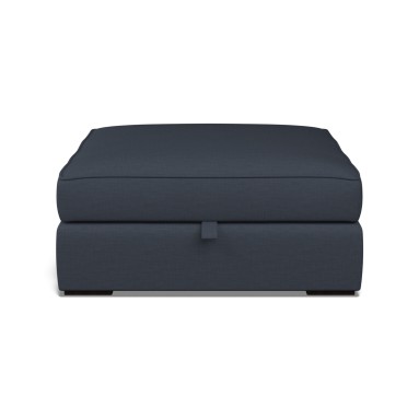 Cloud Storage Footstool Zuri Indigo