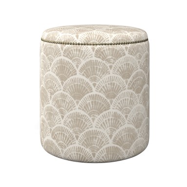 Malpaso Footstool Medina Pebble