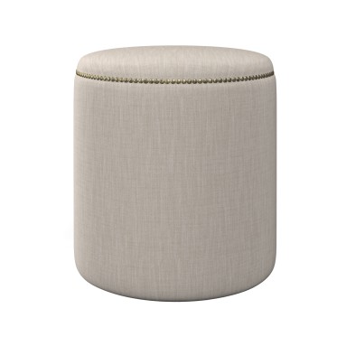 Malpaso Footstool Zuri Stone