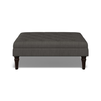 Monterey Footstool Amina Charcoal