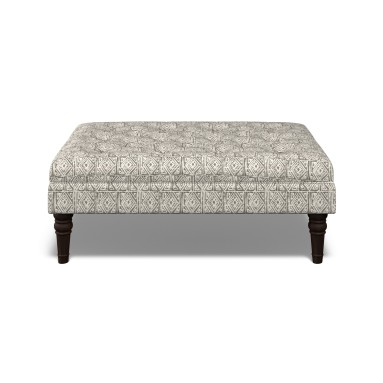 Monterey Footstool Ellora Graphite