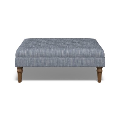 Monterey Footstool Kalinda Denim