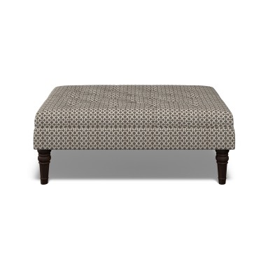 Monterey Footstool Sabra Charcoal