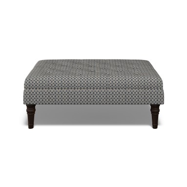 Monterey Footstool Sabra Indigo