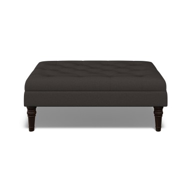 Monterey Footstool Shani Charcoal