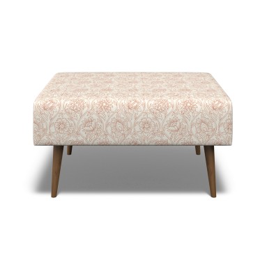 Ombu Footstool Lotus Bay Rose 