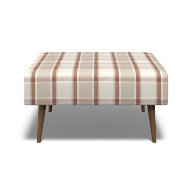 Ombu Footstool Oba Cinnabar