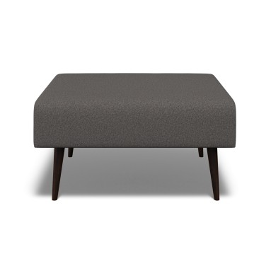 Ombu Footstool Viera Charcoal