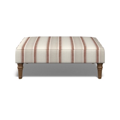 Savannah Footstool Edo Cinnabar