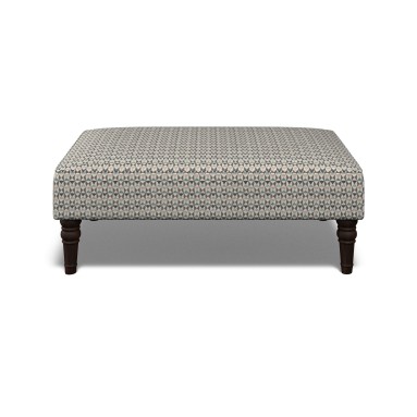 Savannah Footstool Nala Aqua