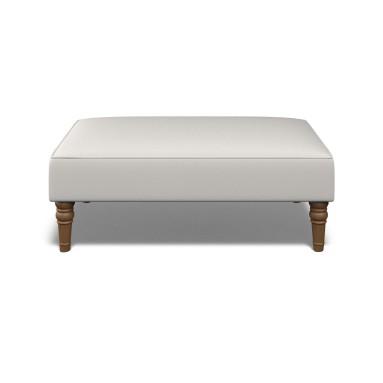 Savannah Footstool Zuri Alabaster