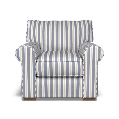 Vermont Fixed Chair Fayola Indigo