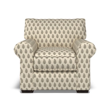 Vermont Fixed Chair Indira Charcoal