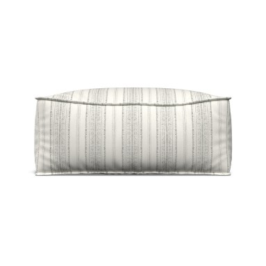 Zen Pouffe Bodo Stripe Charcoal