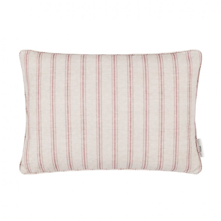 cushion aline rose self piped edge main