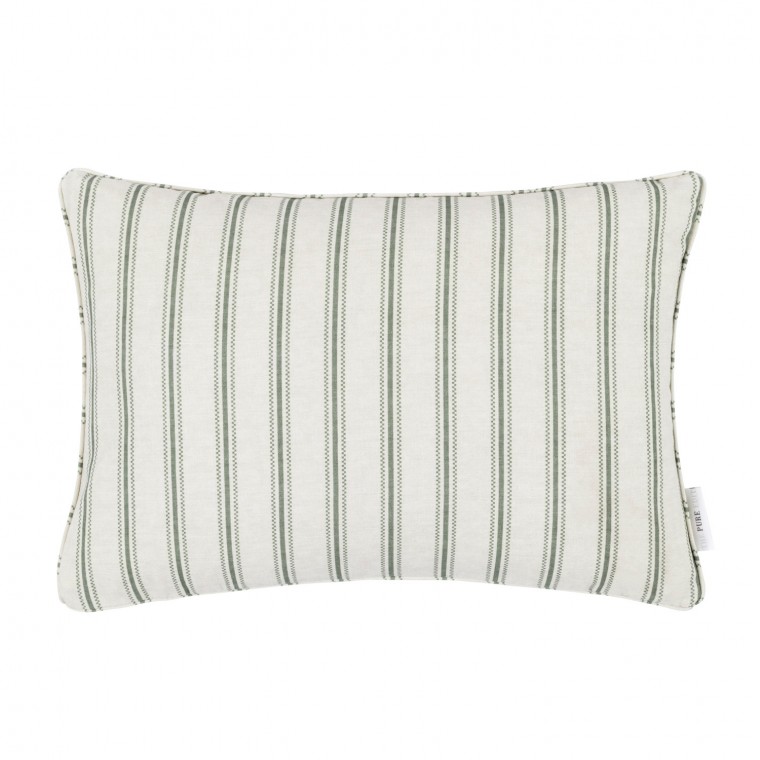 cushion aline sage self piped edge main