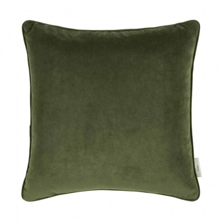 cushion cosmos olive self piped edge 50 main