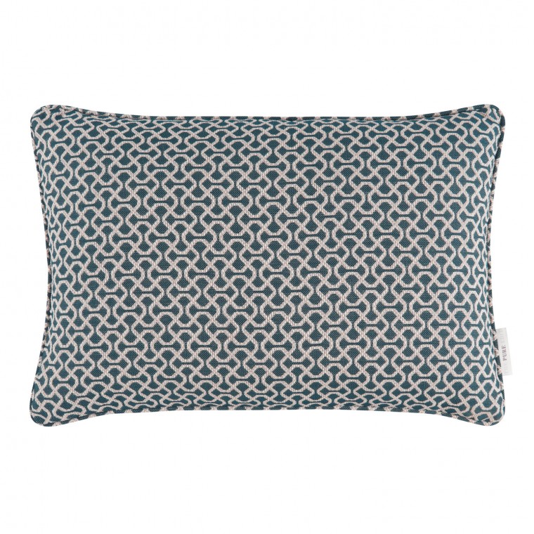 cushion sabra indigo self piped edge main