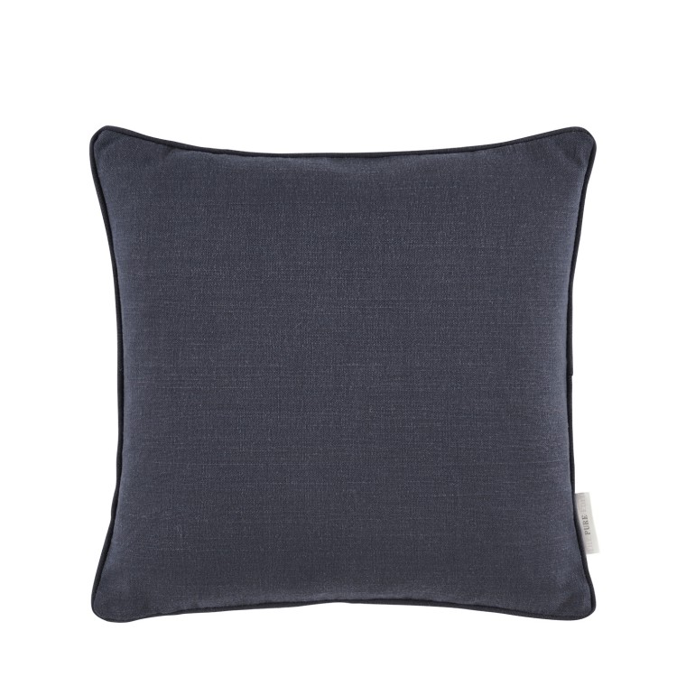 Shani Indigo Woven Cushion 43cm x 43cm