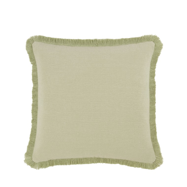 Shani Willow Woven Fringed Cushion 43cm x 43cm